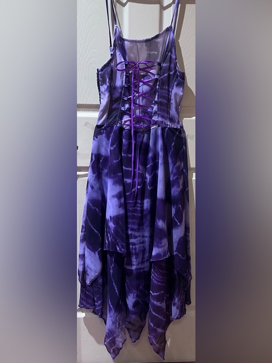 Dresses & Skirts - Purple Asymmetrical Dress, Size Medium
